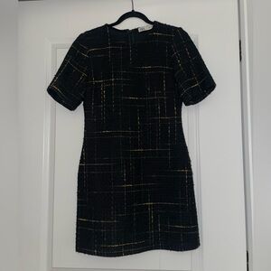 Zara Black Tweed Dress